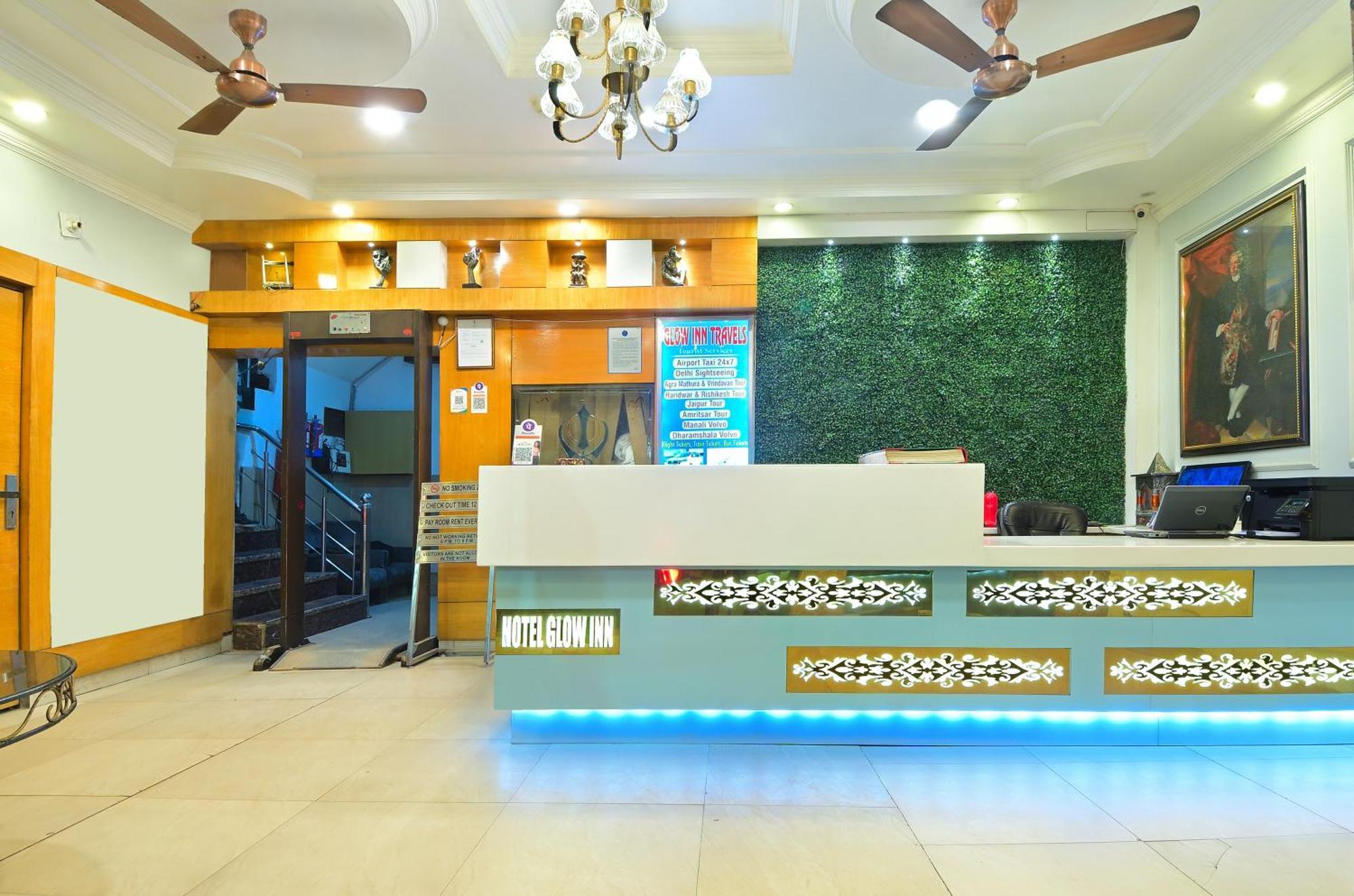 Hotel Glow Inn Paharganj-3 Mins Walk From New Delhi Railway Station Exterior foto